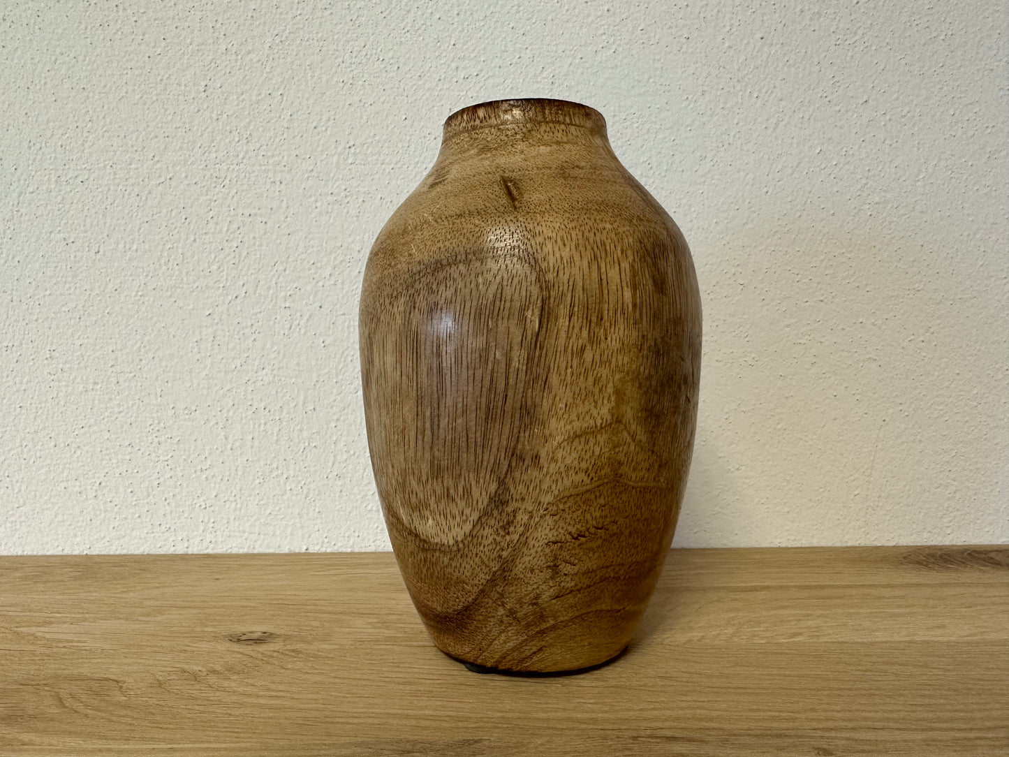 Vase aus Mangoholz 15cm