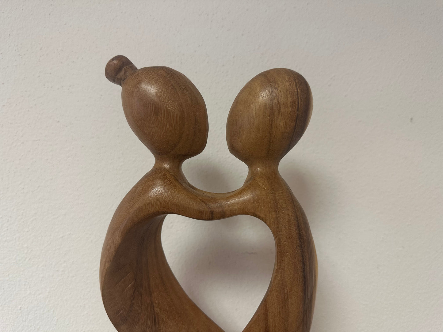 Holz Statue Liebespaar 40cm