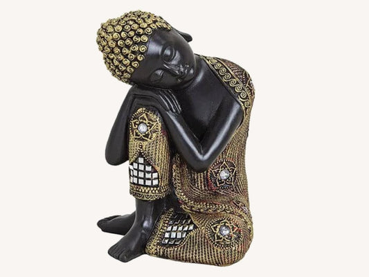 Buddha Figur Poly 17cm